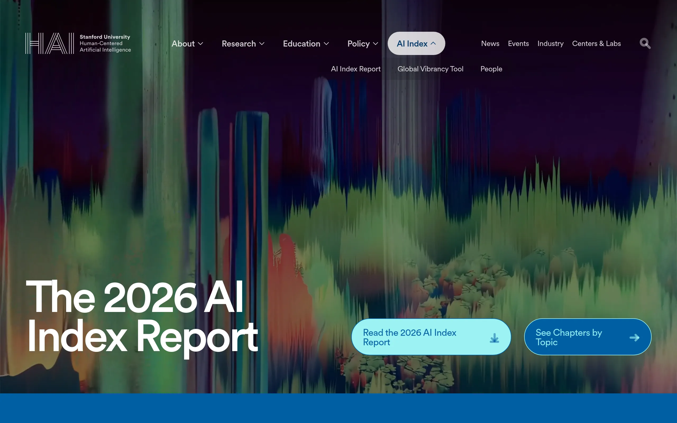 Stanford AI Index 2026